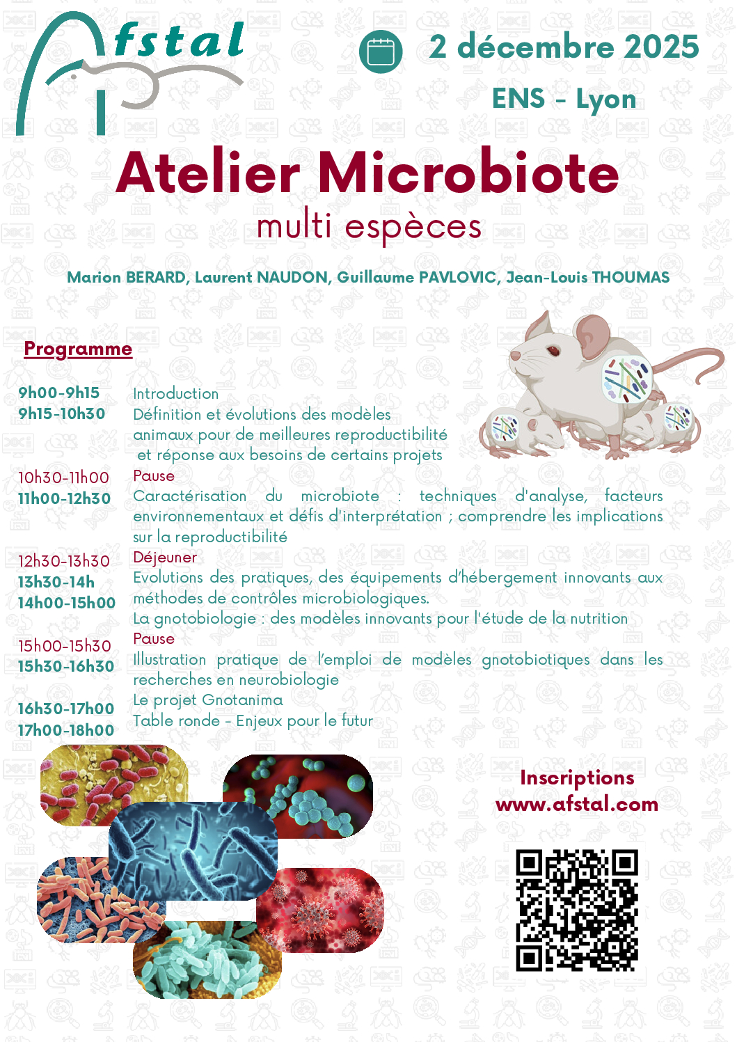 Programme atelier microbiote Lyon